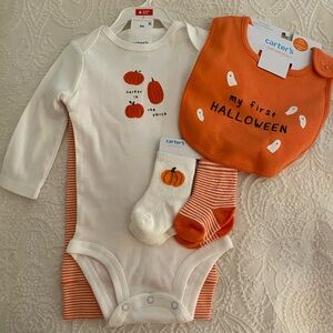 Carter's Pumpkin Patch Baby Outfit Set